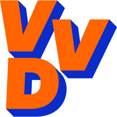 Logo van de VVD