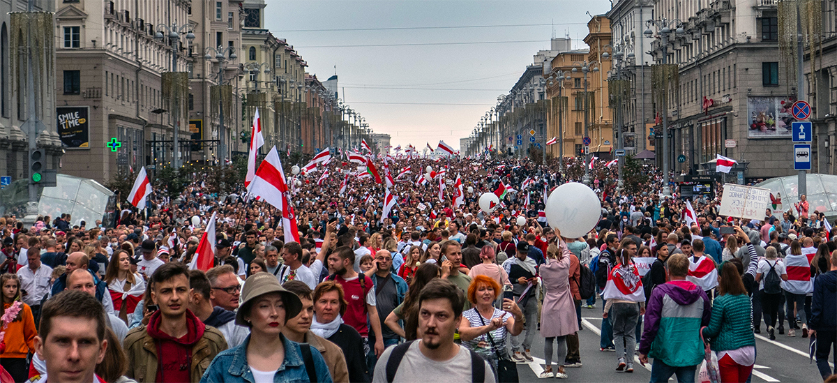 Demonstraties in Wit-Rusland