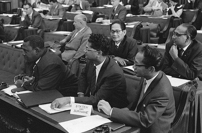 Surinaamse Statenleden in Tweede Kamer, 1962